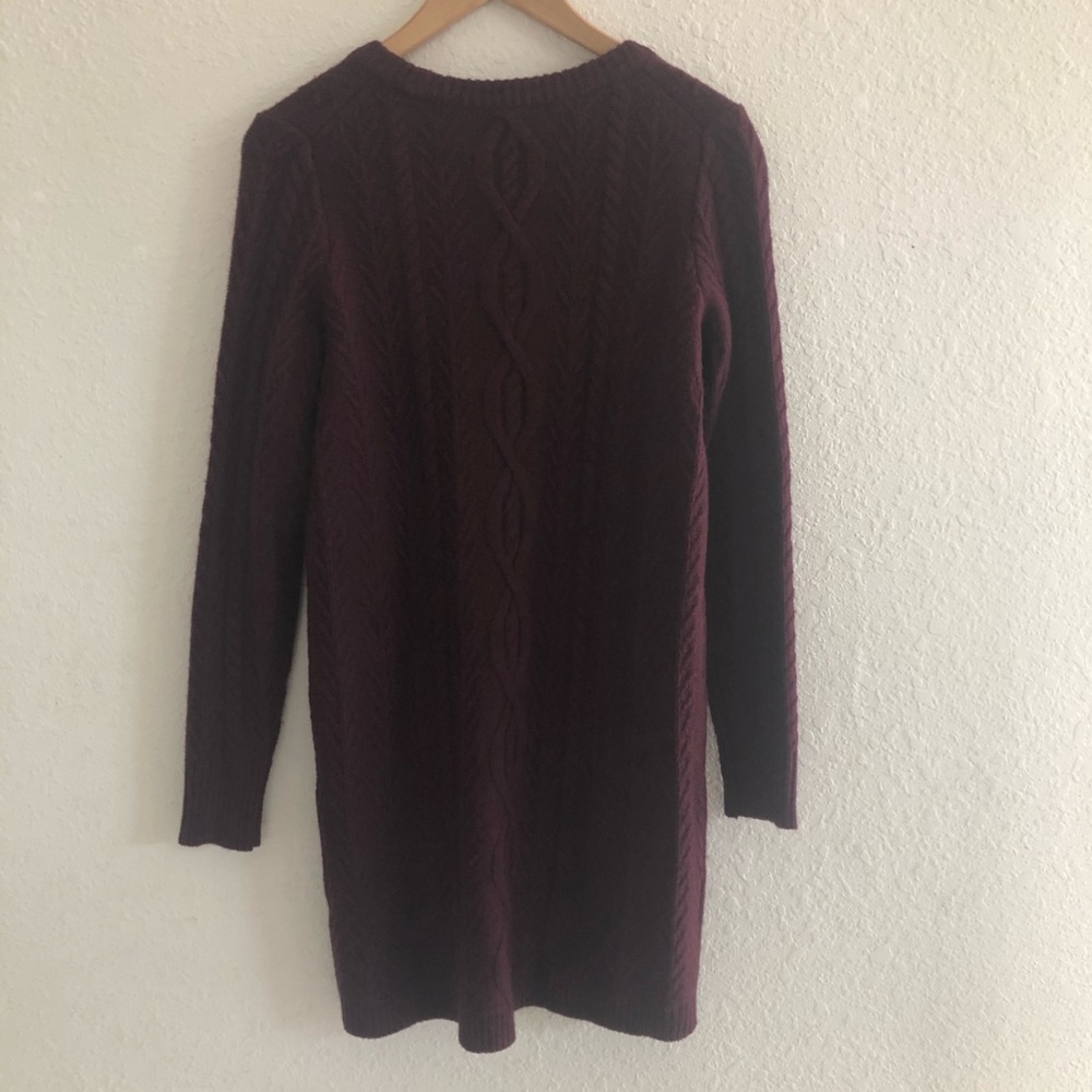Madewell Elin Cable Sweater Dress Size S - Picture 4 of 8